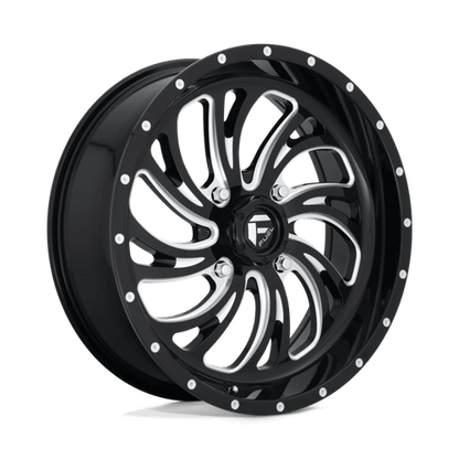 Fuel Offroad D641 KOMPRESSOR UTV Gloss Black Milled 22x7 +13 4x156mm 132mm