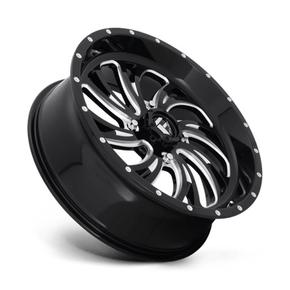 Fuel Offroad D641 KOMPRESSOR UTV Gloss Black Milled 18x7 +13 4x156mm 132mm