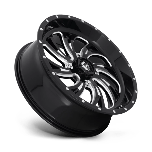 Fuel Offroad D641 KOMPRESSOR UTV Gloss Black Milled 20x7 +13 4x137mm 110.1mm