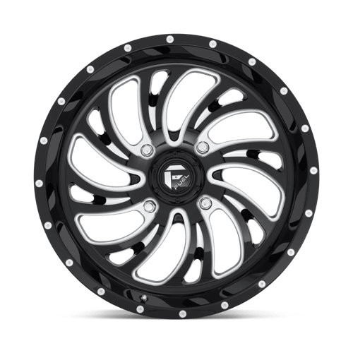 Fuel Offroad D641 KOMPRESSOR UTV Gloss Black Milled 24x7 +13 4x156mm 132mm