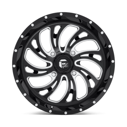 Fuel Offroad D641 KOMPRESSOR UTV Gloss Black Milled 24x7 +13 4x137mm 110.1mm