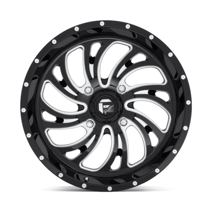 Fuel Offroad D641 KOMPRESSOR UTV Gloss Black Milled 22x7 +13 4x137mm 110.1mm