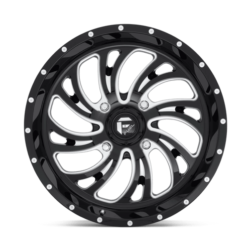 Fuel Offroad D641 KOMPRESSOR UTV Gloss Black Milled 22x7 +13 4x156mm 132mm