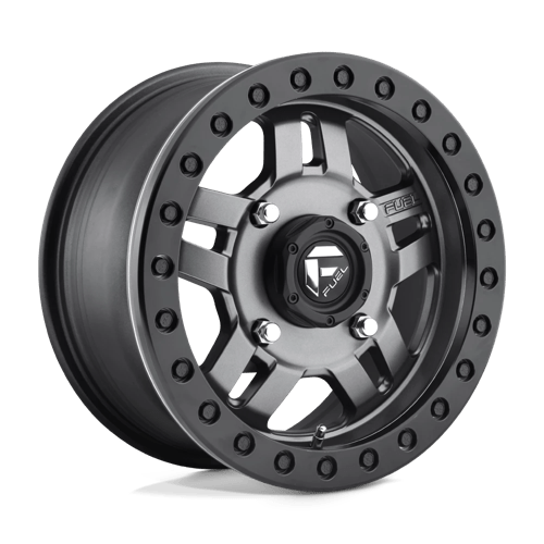 Fuel Offroad D918 ANZA UTV BEADLOCK Matte Gunmetal 15x7 +38 4x137mm 110.1mm