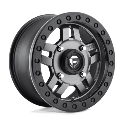 Fuel Offroad D918 ANZA UTV BEADLOCK Matte Gunmetal 15x7 +38 4x137mm 110.1mm