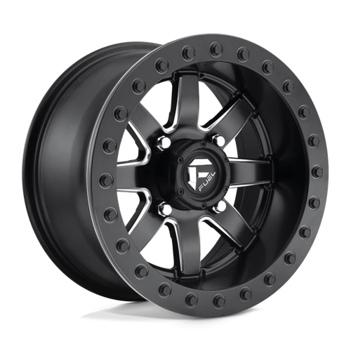 Fuel Offroad D928 MAVERICK UTV BEADLOCK Matte Black 15x8 0 4x137mm 110.1mm