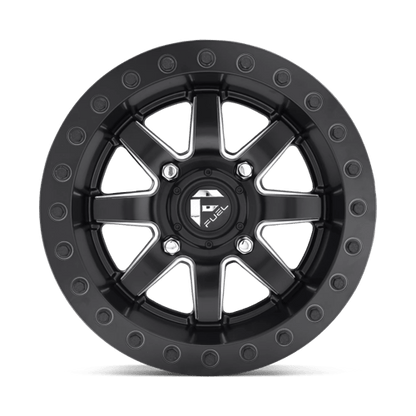 Fuel Offroad D928 MAVERICK UTV BEADLOCK Matte Black 15x8 0 4x137mm 110.1mm