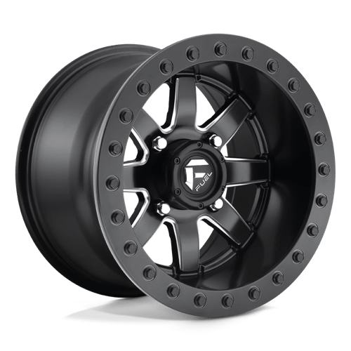 Fuel Offroad D928 MAVERICK UTV BEADLOCK Matte Black 14x8 0 4x156mm 132mm