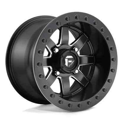 Fuel Offroad D928 MAVERICK UTV BEADLOCK Matte Black 14x8 0 4x156mm 132mm