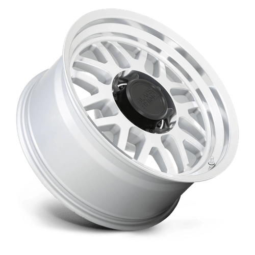 Black Rhino DELTA Gloss Silver W Mirror Face&lip 20x9.5 -18 8x170mm 125.1mm