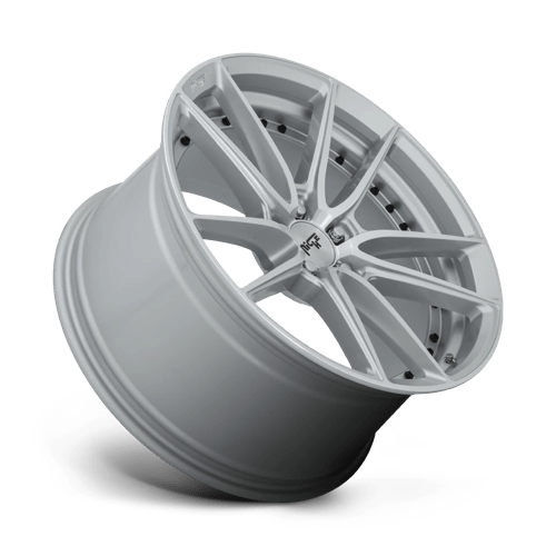 Niche M221 DFS Gloss Silver Machined 19x9.5 +35 5x114.3mm 72.6mm