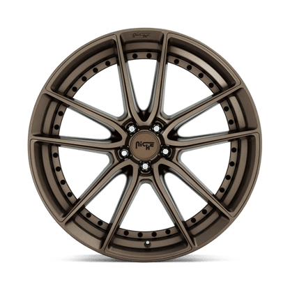 Niche M222 DFS Matte Bronze 22x9 +38 5x114.3mm 72.6mm