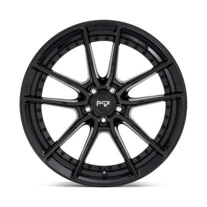 Niche M223 DFS Gloss Black 20x10.5 +20 5x115mm 71.5mm