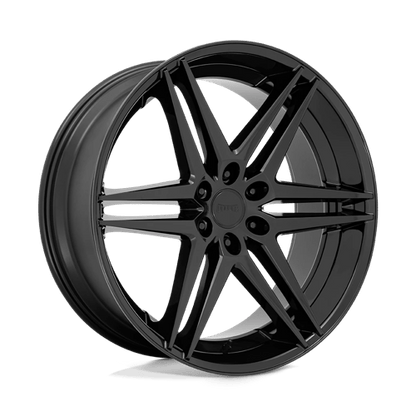 DUB S268 DIRTY DOG All Glossy Black 26x10 +30 6x135mm 87.1mm