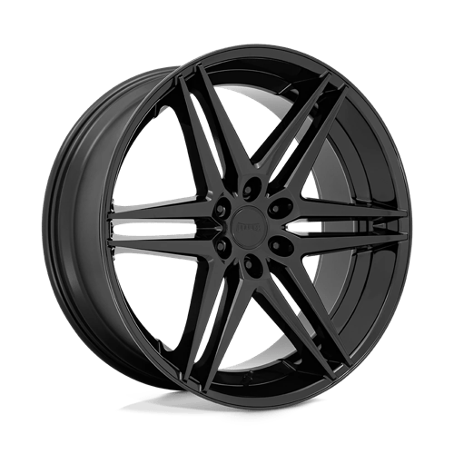 DUB S268 DIRTY DOG All Glossy Black 24x10 +30 6x135mm 87.1mm