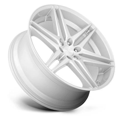 DUB S270 DIRTY DOG Silver W/ Brushed Face 24x10 +25 6x139.7mm 106.1mm