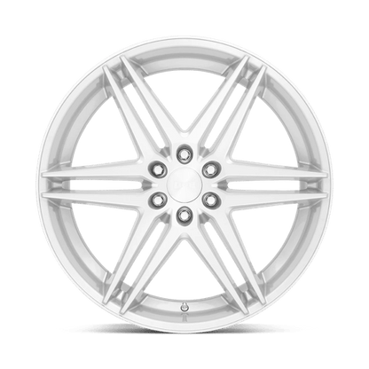 DUB S270 DIRTY DOG Silver W/ Brushed Face 24x10 +25 6x139.7mm 106.1mm