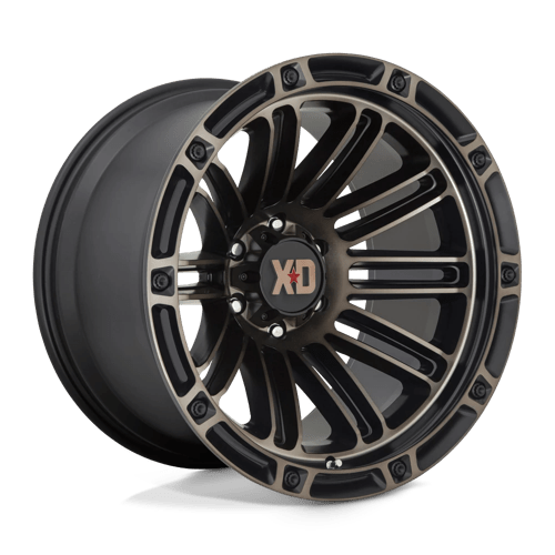 XD Series XD846 DOUBLE DEUCE Satin Black W/ Dark Tint 20x9 0 6x139.7mm 106.1mm