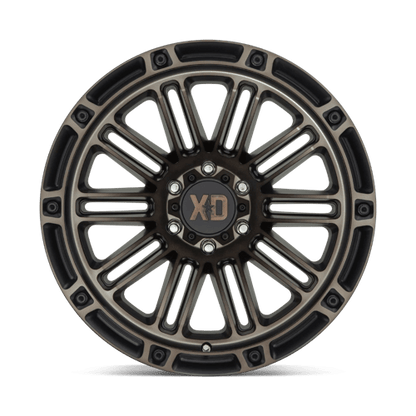 XD Series XD846 DOUBLE DEUCE Satin Black W/ Dark Tint 20x9 0 6x139.7mm 106.1mm