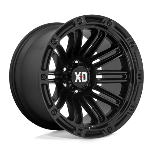 XD Series XD846 DOUBLE DEUCE Satin Black 20x12 -44 6x139.7mm 106.1mm