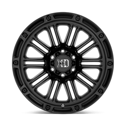 XD Series XD846 DOUBLE DEUCE Satin Black 20x10 -18 6x139.7mm 106.1mm