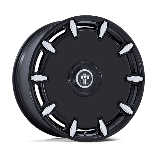 DUB DC271 CHEEF Gloss Black Milled 24x9 +38 5x115|5x120mm 74.1mm