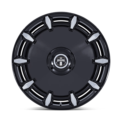 DUB DC271 CHEEF Gloss Black Milled 24x10 +18 6x135|6x139.7mm 106.3mm