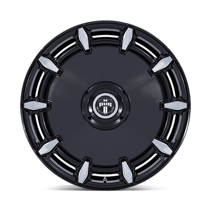 DUB DC271 CHEEF Gloss Black Milled 24x9 +15 5x115|5x120mm 74.1mm