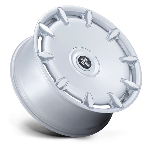 DUB DC271 CHEEF Silver Machined 24x10 +18 Custom 72.6mm