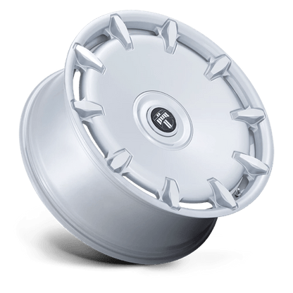 DUB DC271 CHEEF Silver Machined 24x10 +18 Custom 72.6mm