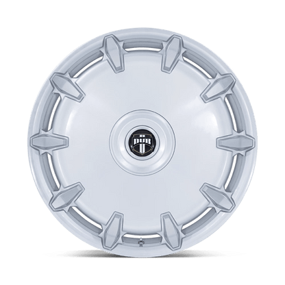 DUB DC271 CHEEF Silver Machined 24x10 +18 Custom 72.6mm