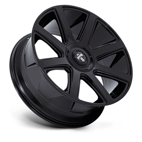 DUB DC273 PULL Gloss Black 24x9 +15 Custom 72.6mm