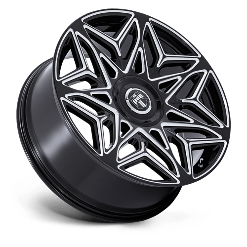 DUB DC274 ANOMALY Gloss Black Milled 24x10 +15 5x115|5x120mm 74.1mm