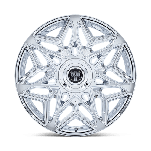 DUB DC274 ANOMALY Chrome 24x10 +15 Custom 72.6mm