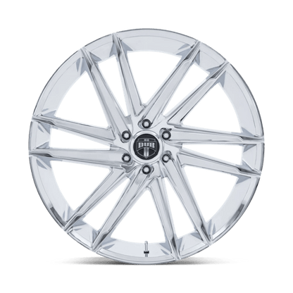 DUB DC275 BLAZE Chrome 24x10 +25 6x139.7mm 106.1mm