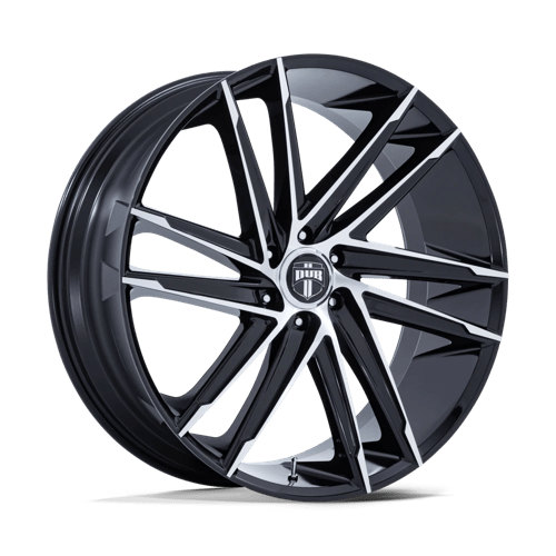 DUB DC275 BLAZE Gloss Black W/ Machined Face 26x10 +30 6x135mm 87.1mm