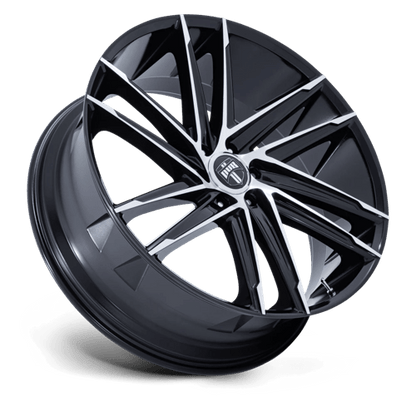 DUB DC275 BLAZE Gloss Black W/ Machined Face 26x10 +30 6x135mm 87.1mm
