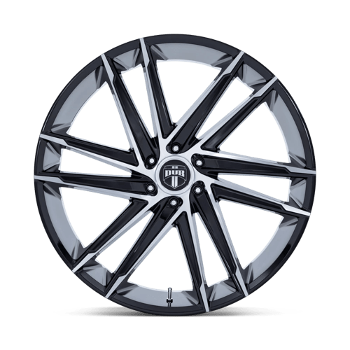 DUB DC275 BLAZE Gloss Black W/ Machined Face 26x10 +30 6x135mm 87.1mm