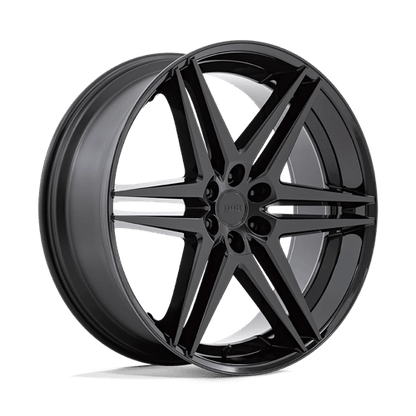 DUB S268 DIRTY DOG All Glossy Black 26x10 +25 6x139.7mm 106.1mm