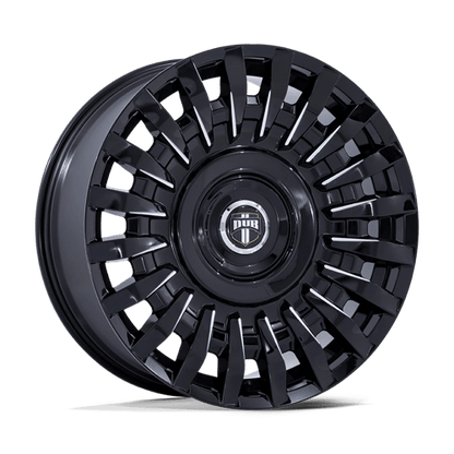 DUB DC272 HONCHO Gloss Black Milled 24x9 +38 5x115|5x120mm 74.1mm