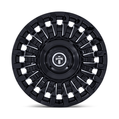 DUB DC272 HONCHO Gloss Black Milled 24x10 +30 6x135|6x139.7mm 100.3mm