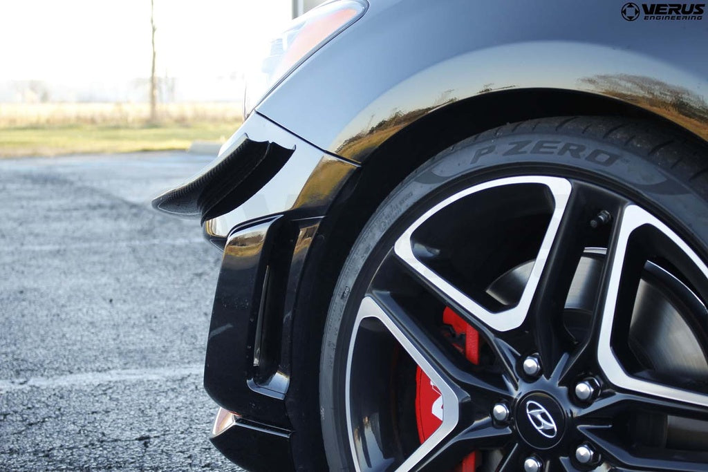 Verus - Dive Plane (Canard) Kit - Hyundai Veloster N