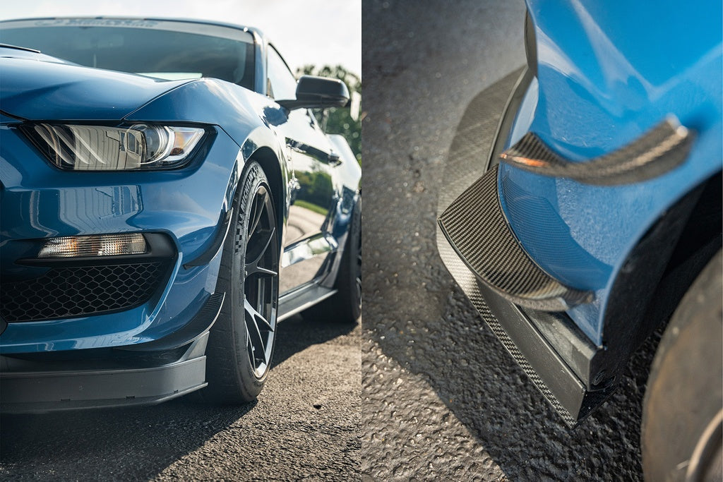Verus - Dual-Element Dive Plane (Canard) Kit - Ford Mustang Shelby GT350