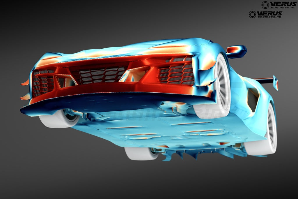 Verus - Dual Element Dive Plane (Canard) Kit - Corvette Z06(C8)