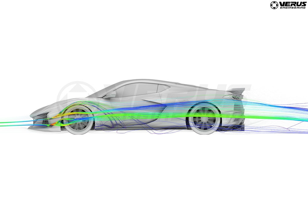Verus - Dual Element Dive Plane (Canard) Kit - Corvette Z06(C8)