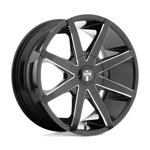 DUB S109 PUSH Gloss Black Milled 20x8.5 +35 6x139.7mm 108mm