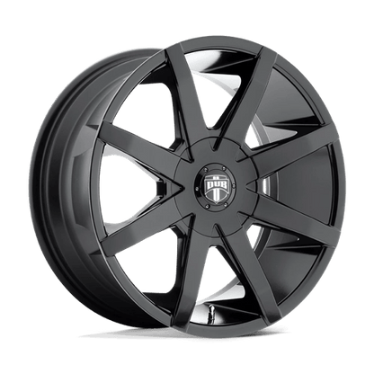 DUB S110 PUSH Gloss Black 20x8.5 +10 Custom 72.6mm