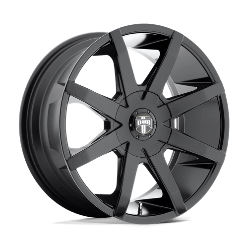 DUB S110 PUSH Gloss Black 22x9.5 +25 5x127mm 78.1mm