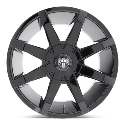 DUB S110 PUSH Gloss Black 22x9.5 +25 5x127mm 78.1mm
