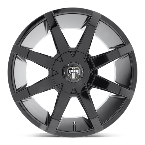 DUB S110 PUSH Gloss Black 20x8.5 +45 5x108|5x114.3mm 72.6mm